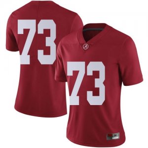 Women's Alabama Crimson Tide #73 Evan Neal Crimson Limited NCAA College Football Jersey 2403ZWCB5